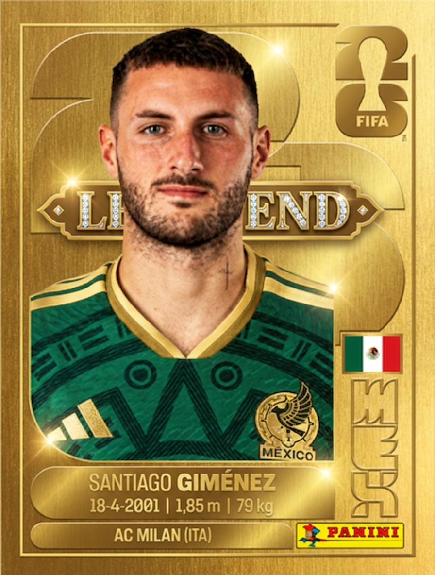 Santiago Giménez Legend dorada