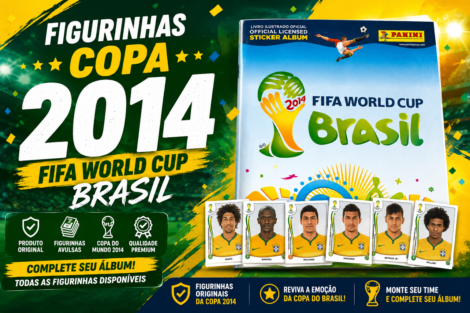 Kit Mundial Brasil 2014